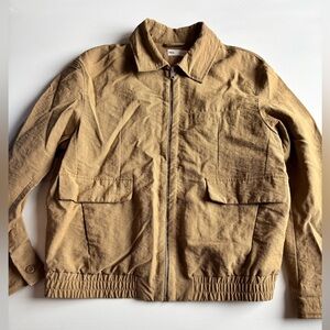 Zara Mens Tan Vest Large